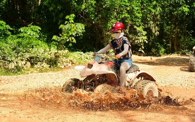 Cancun Best ATV Tour, Ziplines and Cenote Swim with Lunch photo 5