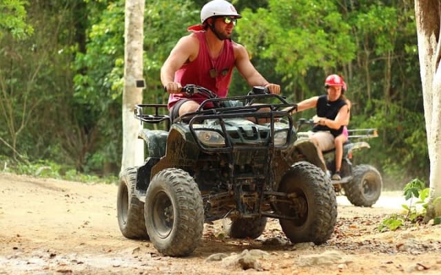 ATV Cenote and Ziplines Adventure in Tulum from Riviera Maya photo 2