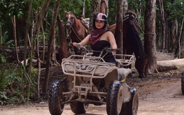 Ultimate Adventure in Tulum Quads and Ziplines and Mayan Heritage photo 13