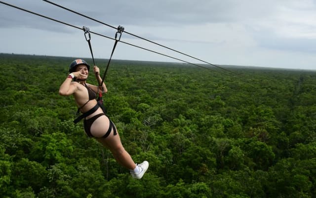 Tulum Extreme Mayan Adventure with ATV, Zipline and Cenote photo 15
