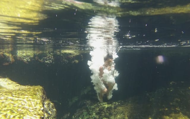Swim with Turtles in Akumal, Cenote and Tulum Ruins Tour photo 3