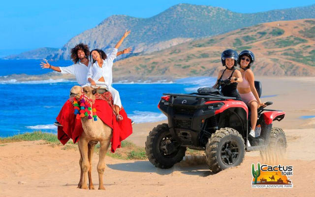 4x4 Automatic ATV and Camel Ride Combo Tour in Cabo San Lucas