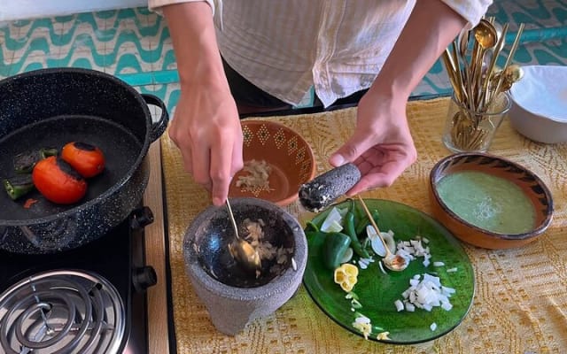 Cours de cuisine : tortillas faites main, salsas et picaditas photo 13
