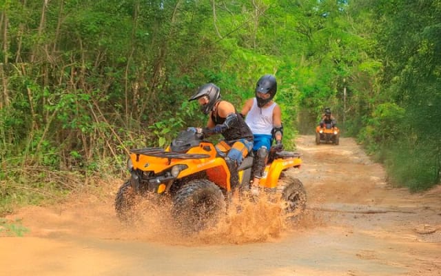 Tulum Jungle Combo: Turtles, ATV, Ziplines & Cenote Full-Day photo 11