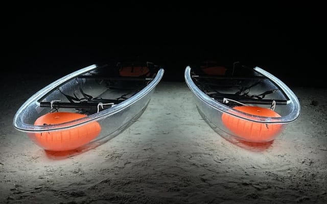 Transparent Kayak Bioluminescence Tour in Holbox photo 3