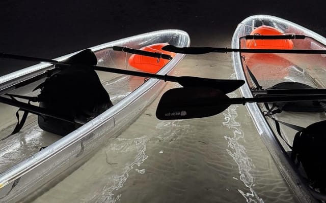 Transparent Kayak Bioluminescence Tour in Holbox photo 4