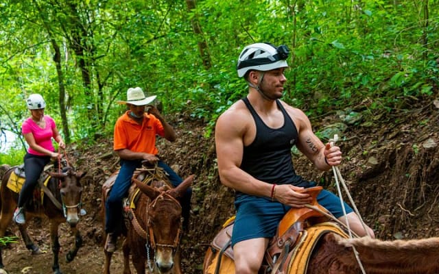 Combo ATV Jorullo Bridge + zip lines + mule ride photo 5