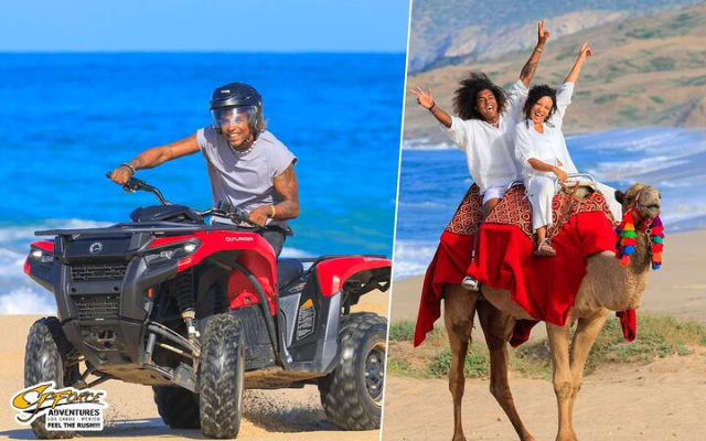 Desert 4x4 ATV Tour with Camel Ride Experience