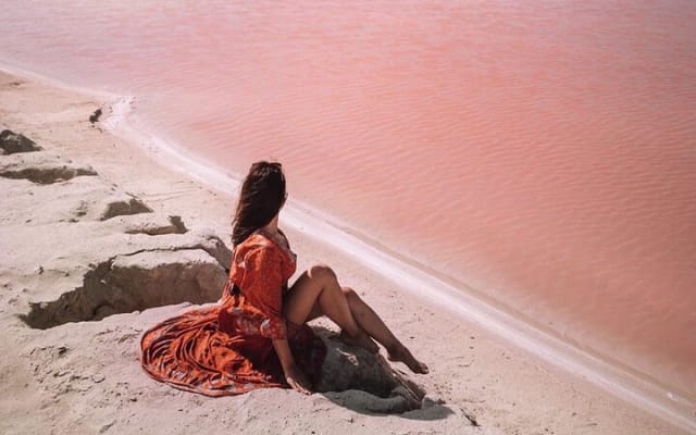 Las Coloradas Pink Lakes & Río Lagartos from Tulum photo 3