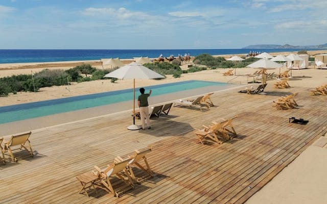 Cabo All-Inclusive Private Beach Club with Open Bar and Buffet