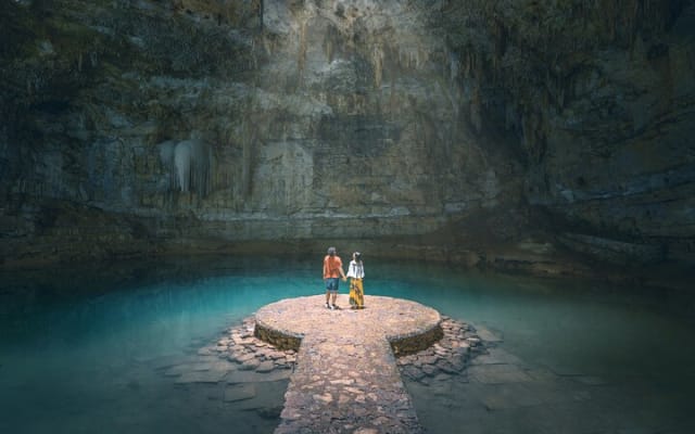Chichen Itza with Cenote Suytun and Cenote Ikkil From Tulum photo 2