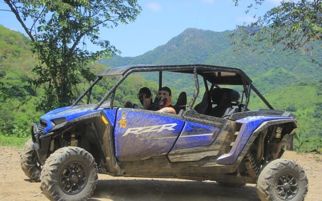 RZR tour through the Sierra Madre and Natural Pools