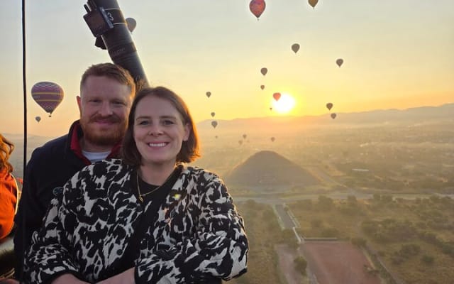 Unforgettable Hot Air Balloon Ride Over the City of the Gods