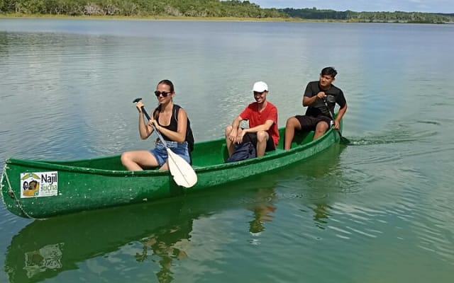 Punta Laguna Tour: Spider Monkey Reserve, cenote, canoe photo 9