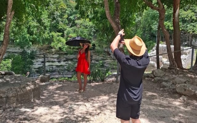 Private Chichén Itzá Tour with Lunch in Valladolid + Cenote Swim photo 6