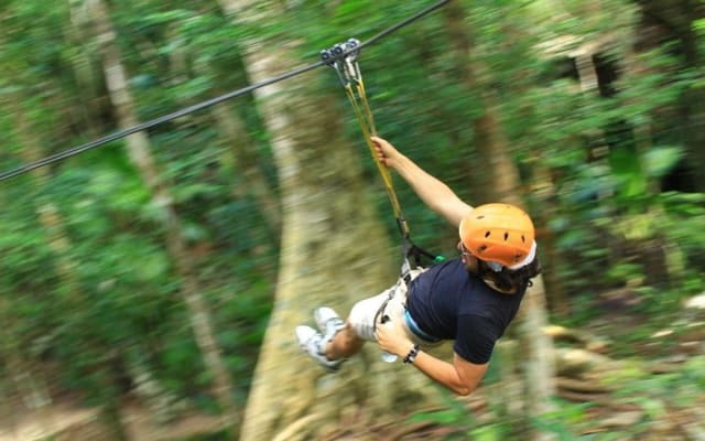 ATVS and Ziplines in Tulum with Kayaks and Cenotes in Jungle photo 4