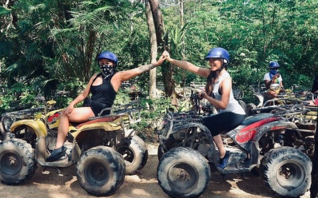 ATVS and Ziplines in Tulum with Kayaks and Cenotes in Jungle photo 8