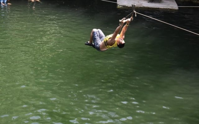 Jungle Zipline adventure with Cenote, Bungee swing and lunch photo 6