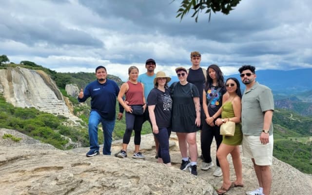Hierve el Agua 2.5 hours, Mitla, Tule, Rugs and Mezcal for a Day photo 3