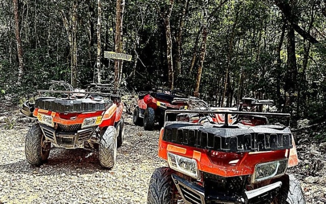 Akumal VIP ATV Adventure Cenote and Zipline with Pickup photo 3
