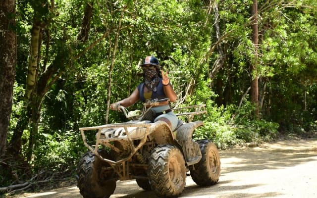 Ultimate Adventure in Tulum Quads and Ziplines and Mayan Heritage photo 5