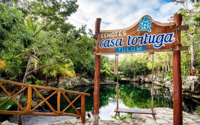 Tulum Ruins & Casa Tortuga Eco Tour! 4 Cenotes from Tulum City photo 2