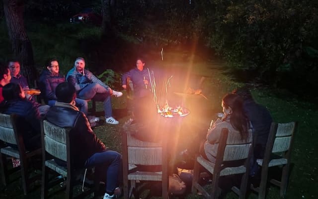 Night experience in the Valle de Bravo forest photo 7