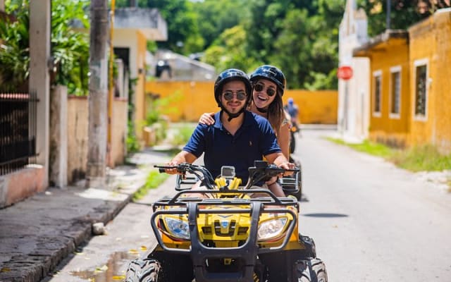 Visite privée de la ville magique d'Izamal en quads photo 6