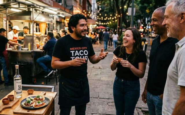 Polanco Food Tour: 5 Tastings, Tacos, Mezcal & Churros