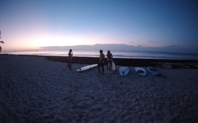 Tulum Sunrise on Sup Paddle board photo 6