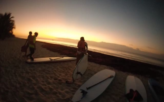 Tulum Sunrise on Sup Paddle board photo 7