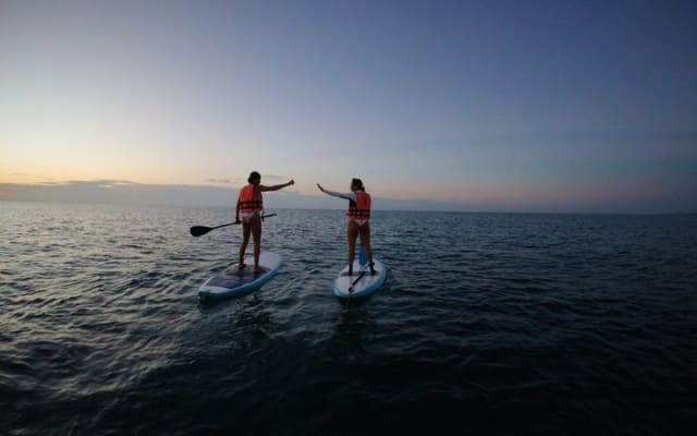 Tulum Sunrise on Sup Paddle board photo 8
