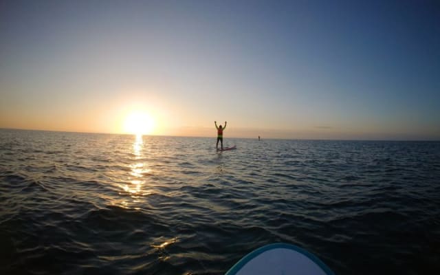 Tulum Sunrise on Sup Paddle board photo 9