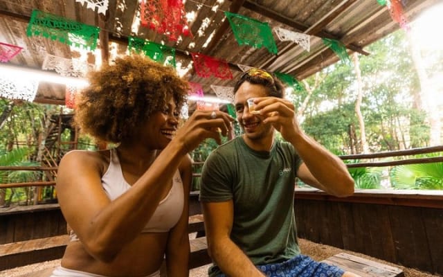 ATV Jungle Adventure with Ziplines, Cenote & Tulum Pickup photo 5