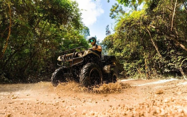ATV Jungle Adventure with Ziplines, Cenote & Tulum Pickup photo 8