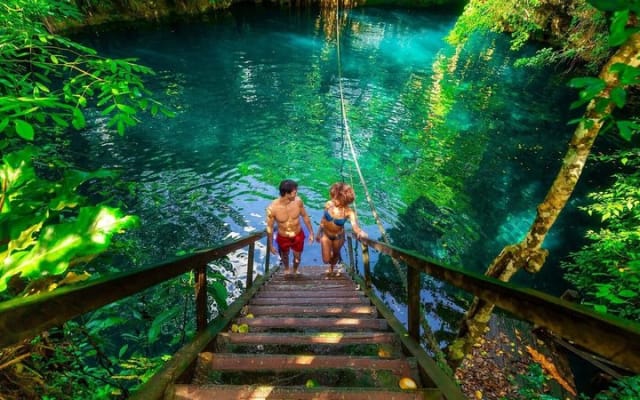 ATV Jungle Adventure with Ziplines, Cenote & Tulum Pickup photo 2