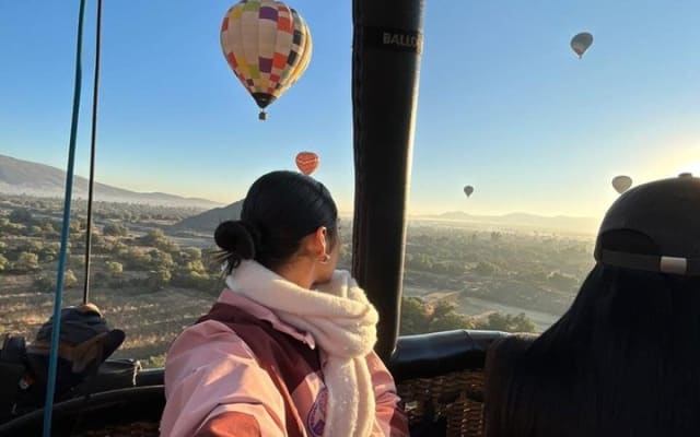 Eternal Experience : Balloon flight + breakfast + tour from CDMX