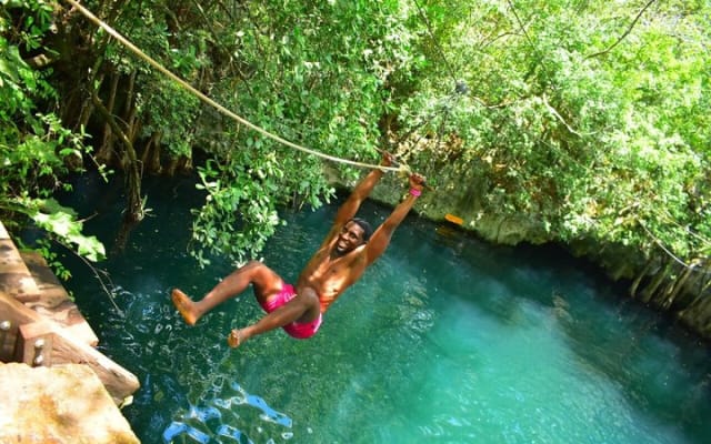 Horseback Riding & ATV Combo with Ziplines and Cenote Swimming photo 15