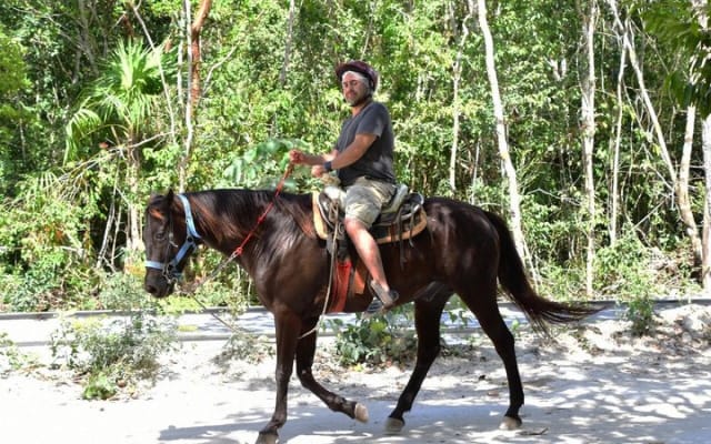 Jungle Adventure from Cancun: Horseback, ATV, Ziplines & Cenote photo 11