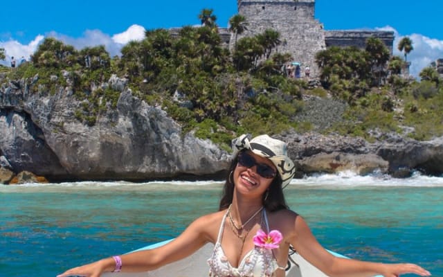 Discover Tulum from the Sea and Swim with Turtles photo 6