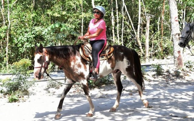 Horseback Riding Tour, ATV circuit, Ziplines & Cenote from Cancun photo 15