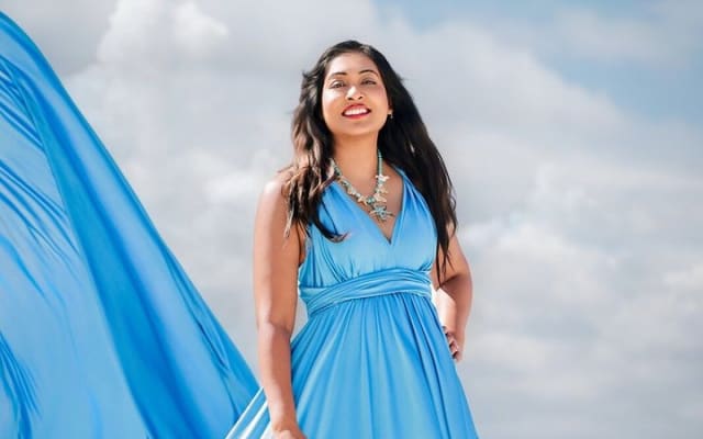 Séance photo avec robe volante à Playa del Carmen photo 8