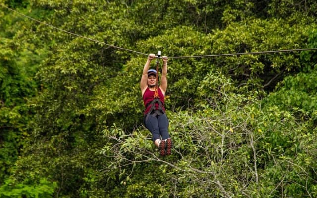 Équitation et tyrolienne dans la Sierra Madre avec déjeuner inclus photo 10