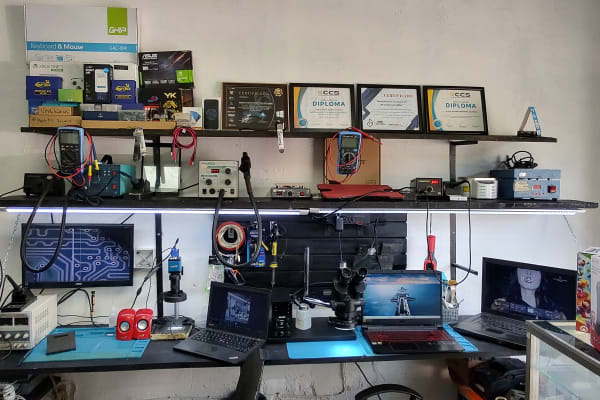 Reparación laptop celulares