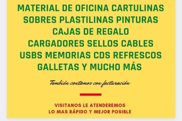 Papelería y Centro de Copiado PLUSCOPY