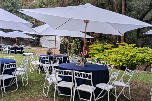 Jardín de eventos casa blanca