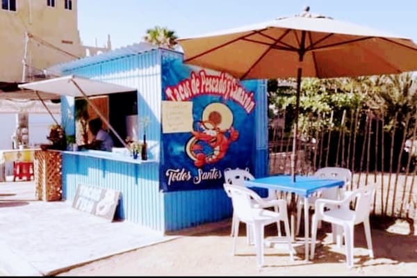 Tacos de pescado "El Mar Azul"
