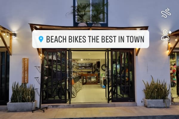 Beach bikes tulum