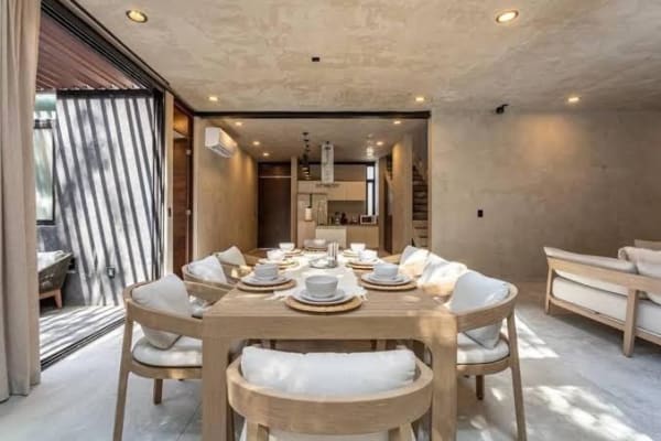 Villa de lujo 5 Rec, Aldea Zama, Casa para 15 personas, Playa Tulum, México - Villa