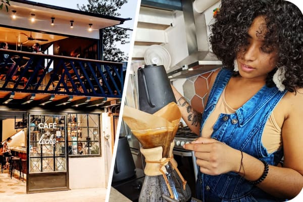 Café+Leche (Cafe Mas Leche) & Bourbon Bar